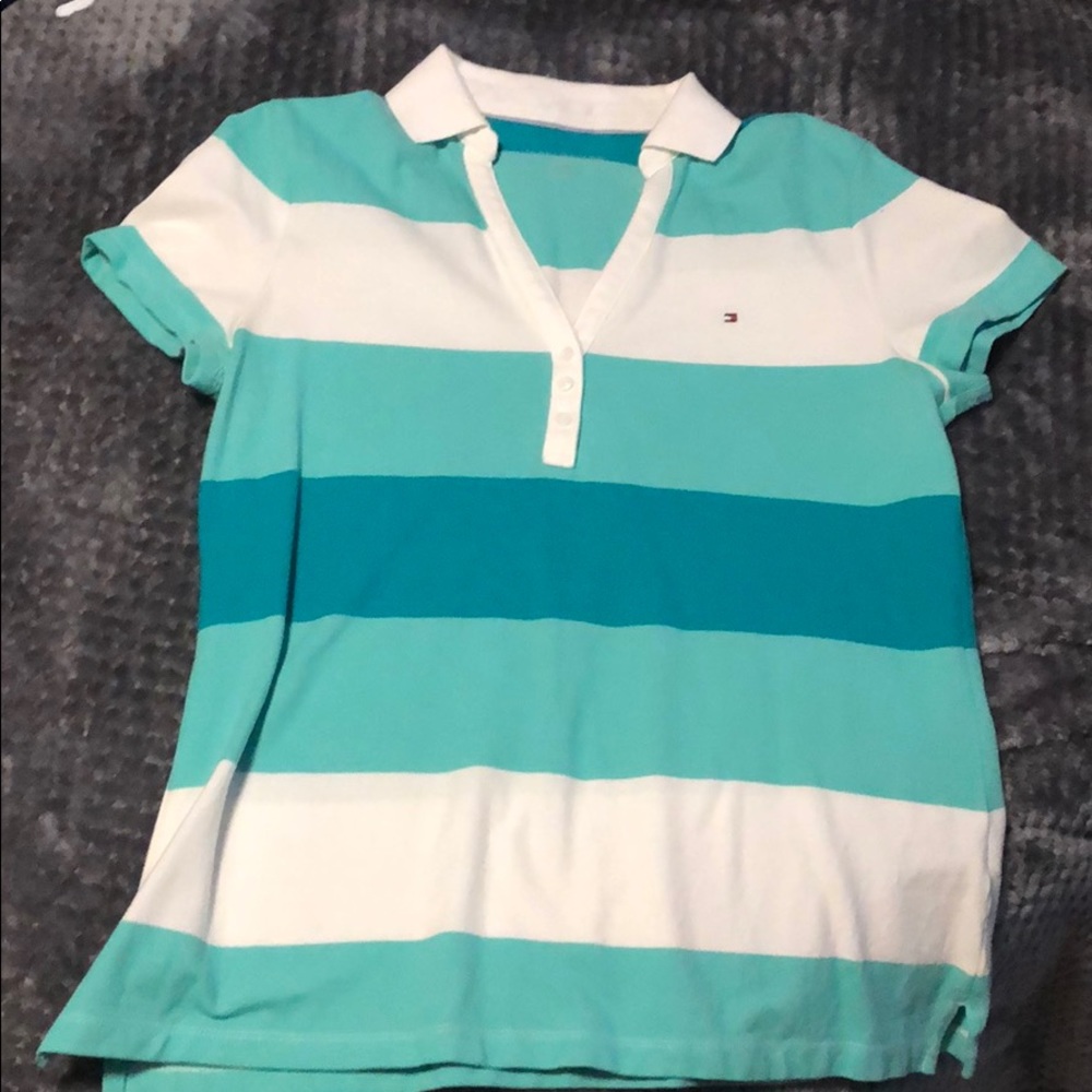 Tommy Hilfiger striped polo shirt